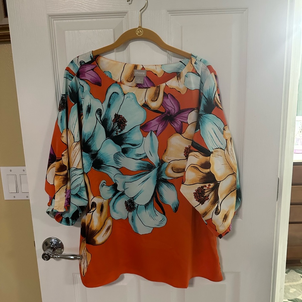 Beautiful vibrant colored top